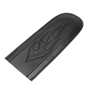 Bavette de garde-boue arrière en cuir noir pour Harley-Davidson Dyna - vue 4