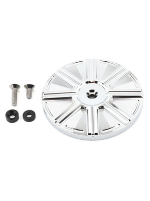 Couvercle de filtre à air rond aluminium pour Harley Dyna Softail Touring - vue 10