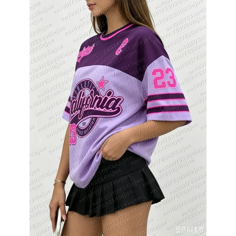 T-shirt Femme Jersey Sport California - vue 1