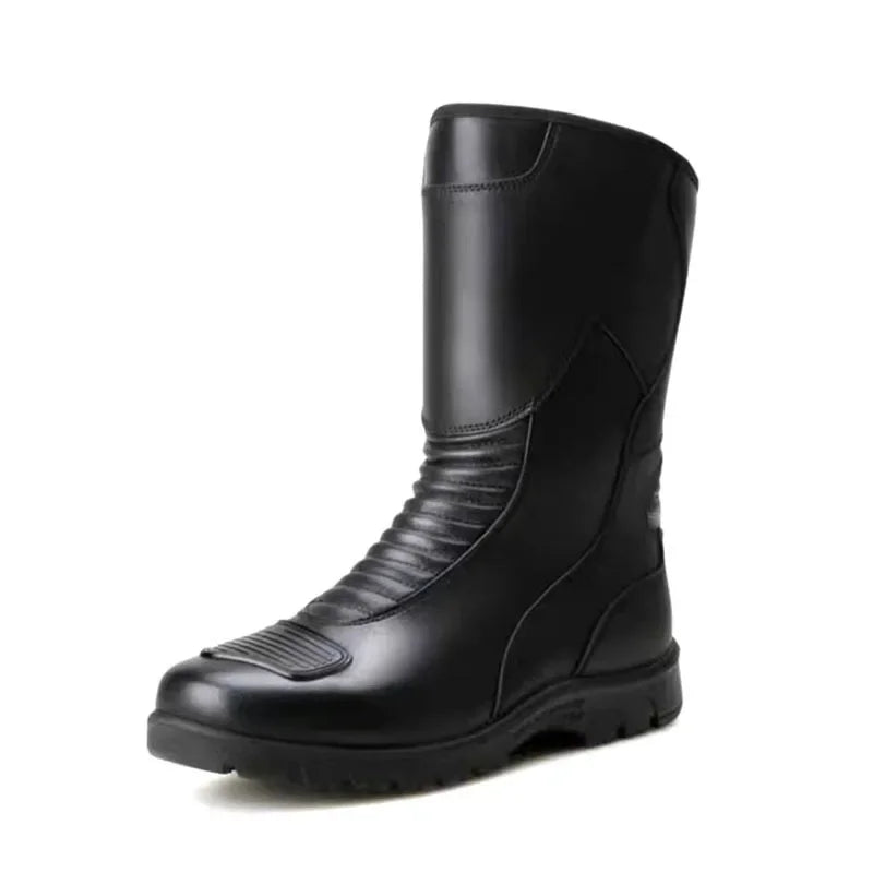 Bottes Moto Homme Renforcées Imperméables - vue 3