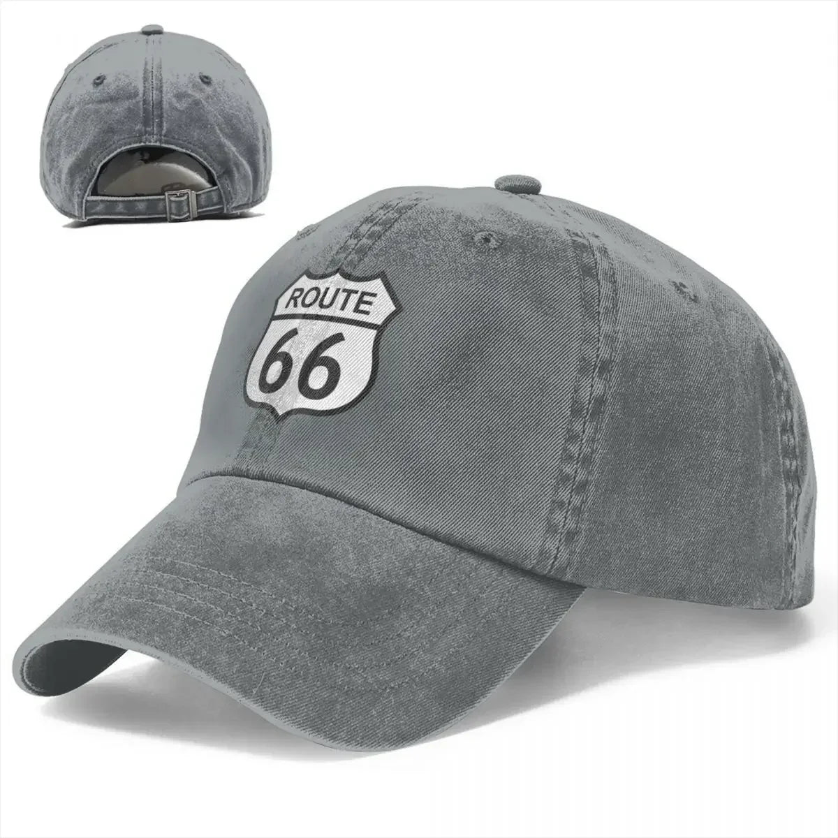 Casquette Route 66 effet vieilli - vue - vue 2