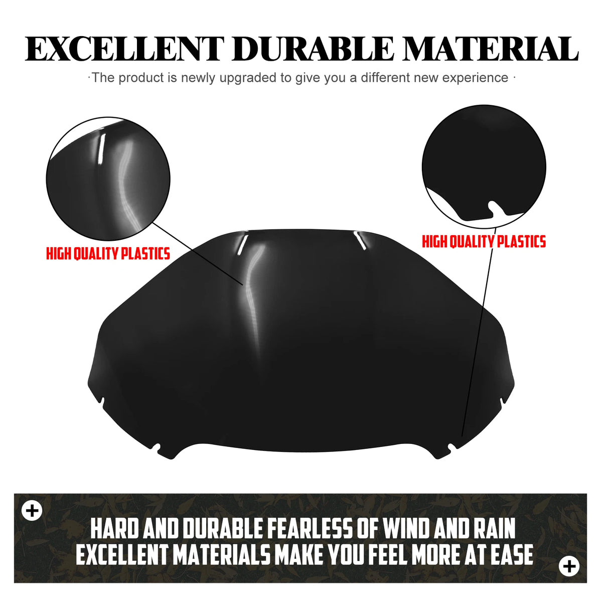 Pare-Brise 13" (Windshield Deflector) - Harley-Davidson Touring Road Glide 2015-2024 – photo 3/9