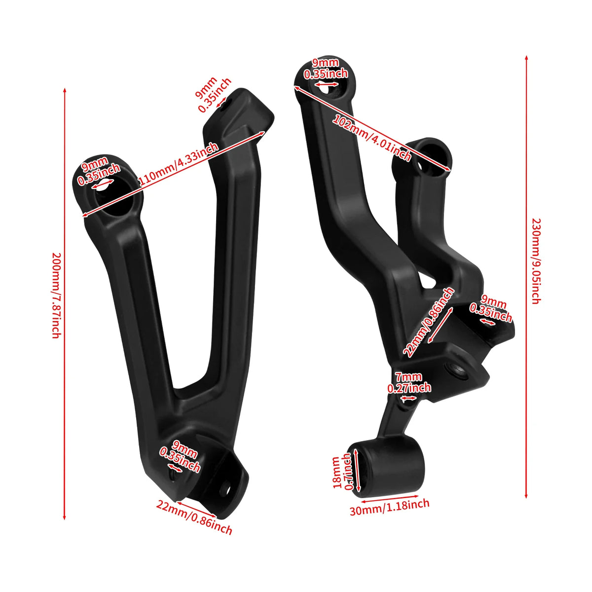 Kit de Support de Repose-pieds Passager - Harley-Davidson Nightster 975 / RH975 2022-2024 – photo 6/6