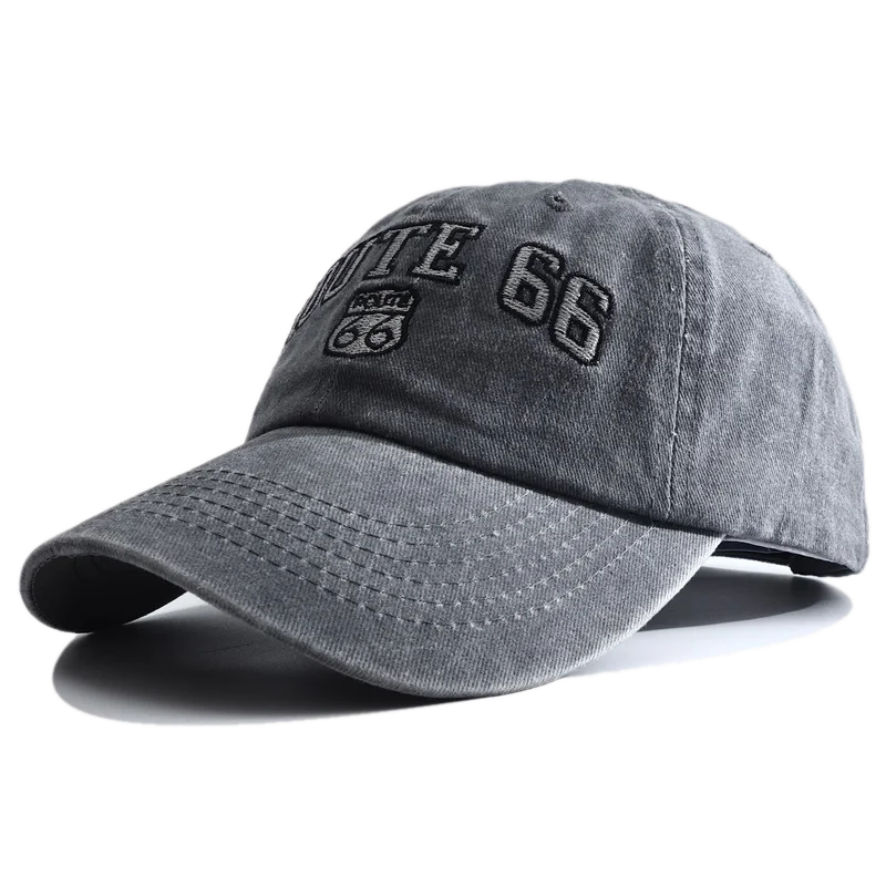 Casquette snapback brodée Route 66 - vue - vue 10