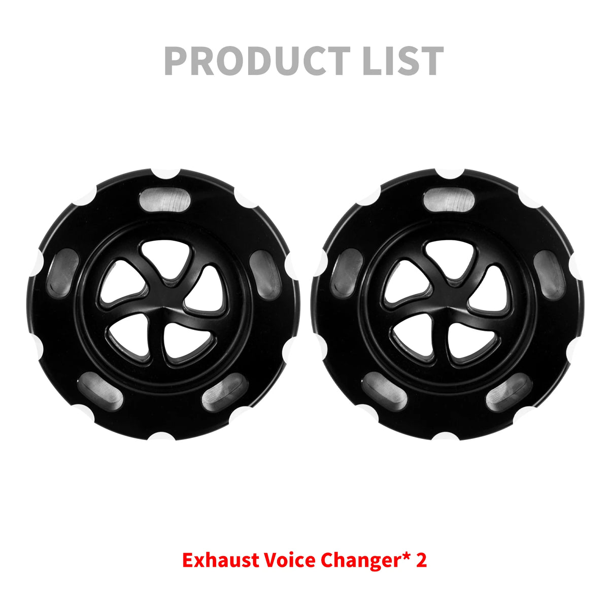 Silencieux d'échappement noir réglable pour moto Harley-Davidson Sportster - vue 5