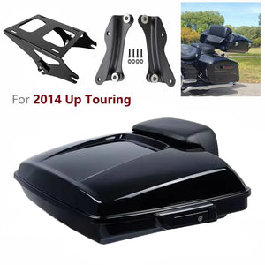 Top case Razor Tour Pack noir avec dossier passager pour Harley Touring - vue 8