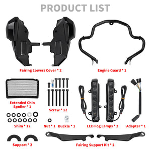 Kit Bas de Carénage + Support de Cadre Renforcé - Harley-Davidson Touring FLHX/FLTRX 2023-2026 – photo 13/13