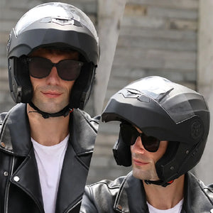 Casque moto modulable Bluetooth - vue produit - vue 5