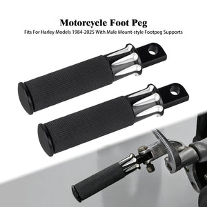 Repose-pieds passager chromé pour Harley-Davidson - vue 8