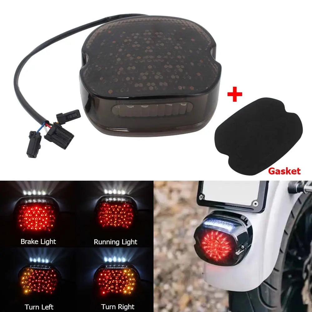 Feu arrière LED tout-en-un pour Harley Touring Softail Dyna Sportster - vue 5