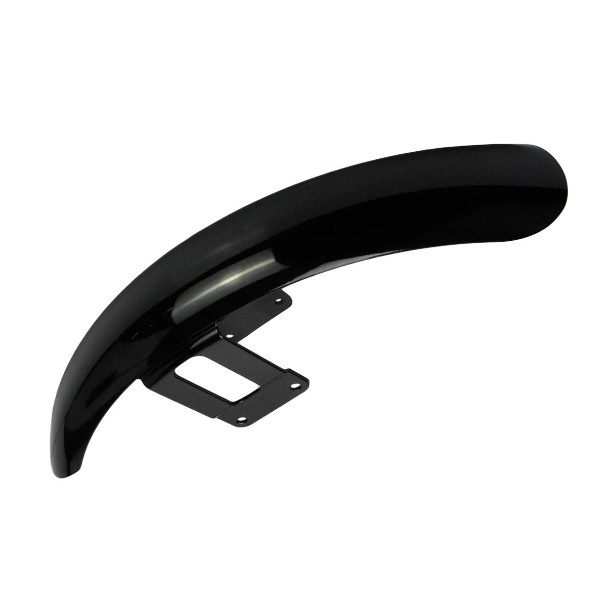 Garde-boue avant moto noir brillant pour Harley-Davidson Sportster XL 883 - vue 3