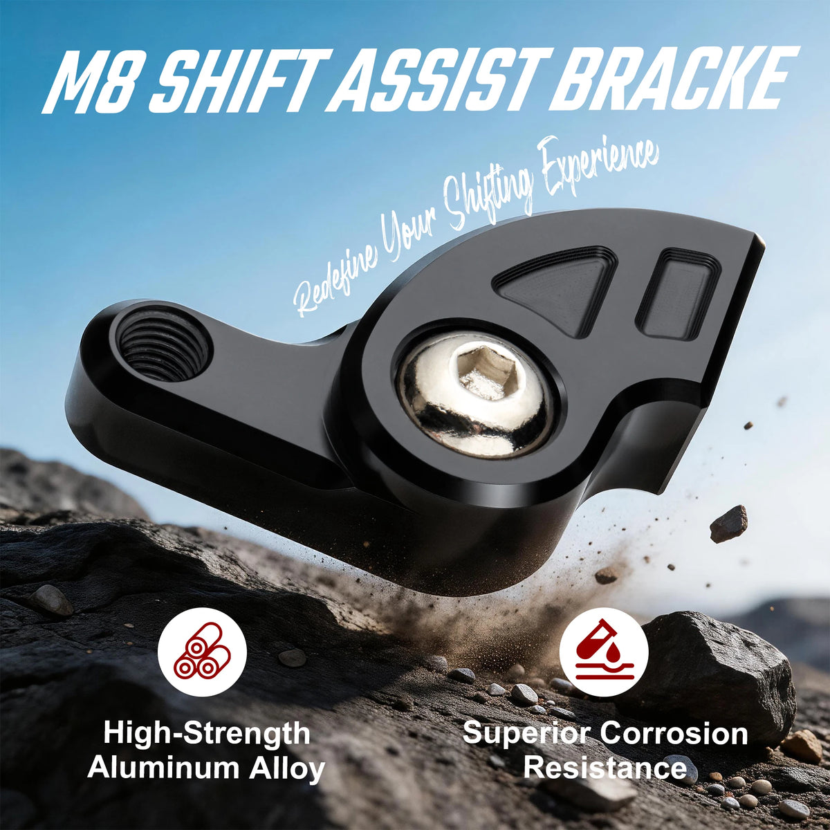 Support d'assistance au point mort pour moteur M8 - Harley-Davidson Touring 2017 et plus, Softail 2018 et plus – photo 3/7