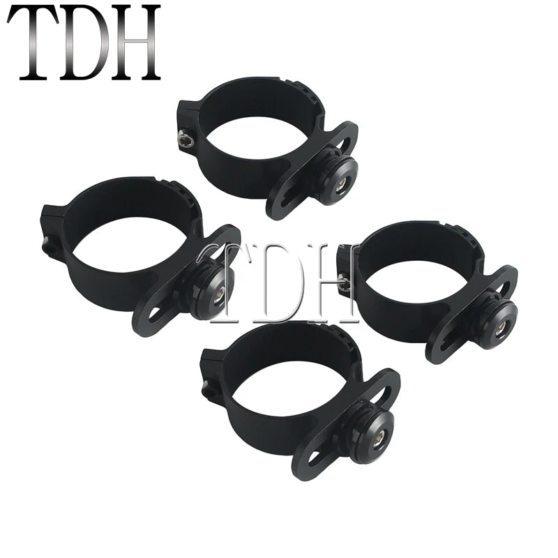 Collier de fourche chromé pour carénage de moto - vue 6
