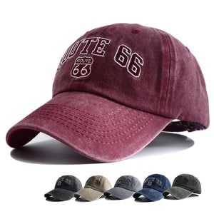 Casquette snapback brodée Route 66 - vue - vue 1