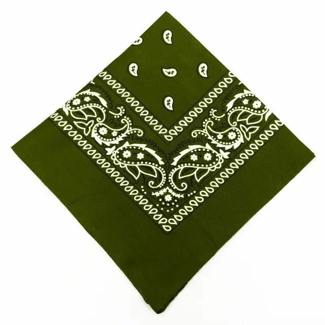 Bandana biker imprimé foulard tête et poignet - vue 20