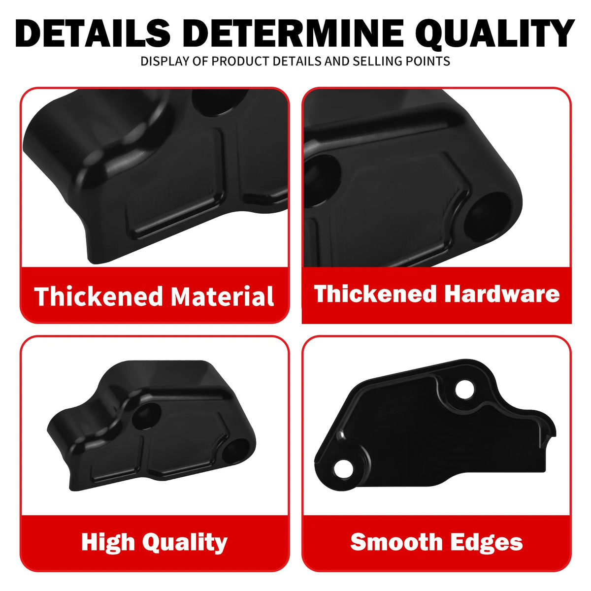 Cache de capteur de position de vitesse noir en aluminium pour Harley-Davidson - vue 5