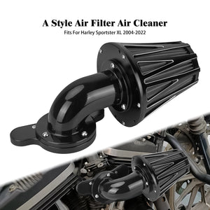 Filtre à air CNC gris et rouge pour moteur Harley-Davidson - vue 10