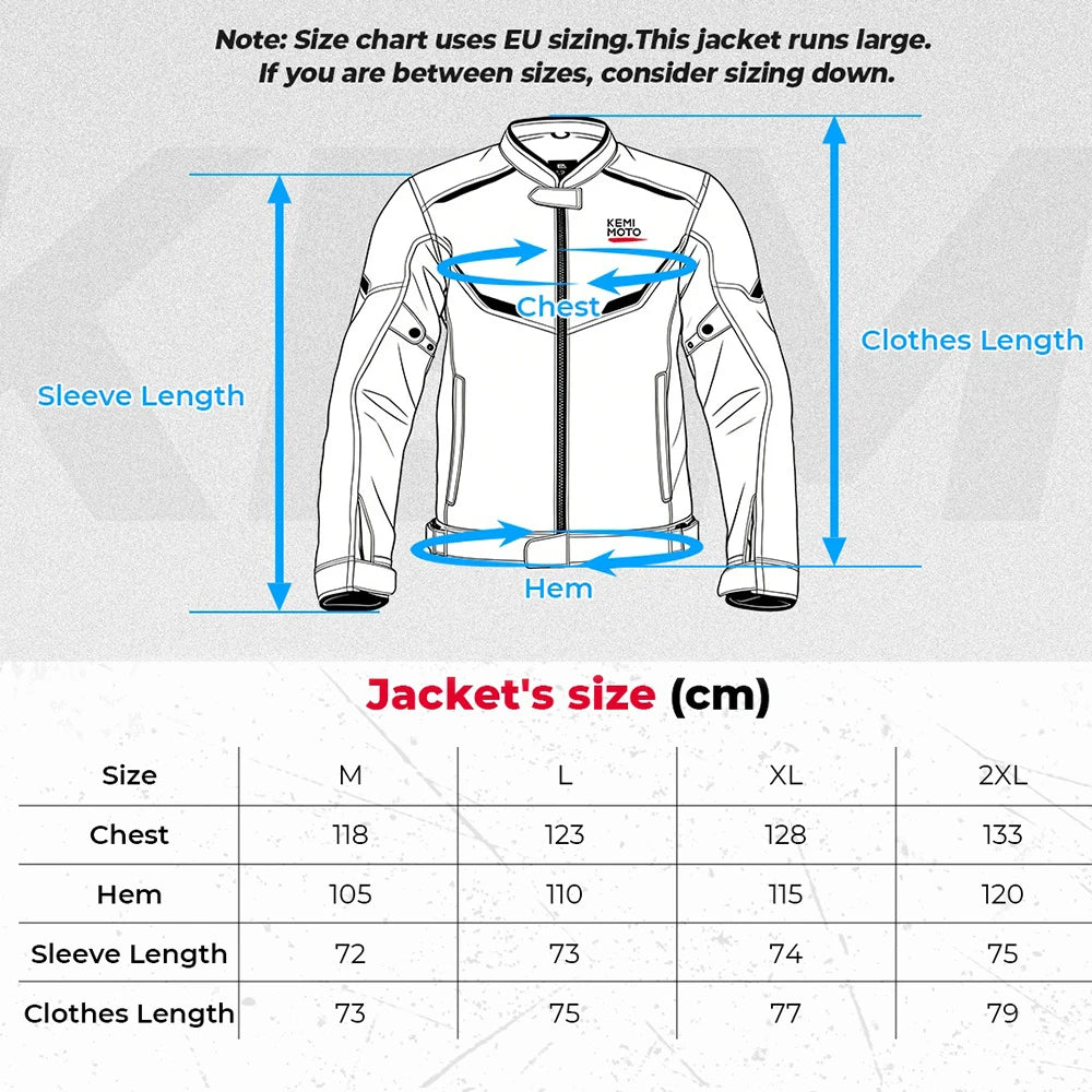 Blouson moto été respirant avec protections - vue - vue 6