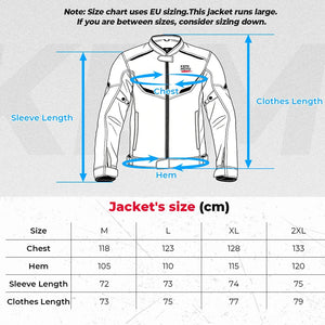 Blouson moto été respirant avec protections - vue - vue 6