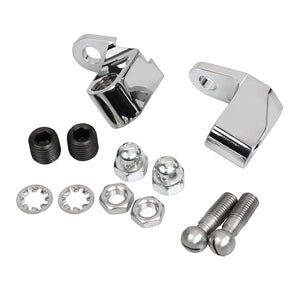 Supports de clignotants avant pour Harley Softail Dyna Sportster - vue 2
