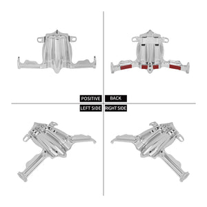 Cache chromé de bloc poussoirs moteur pour Harley-Davidson Twin Cam - vue 5