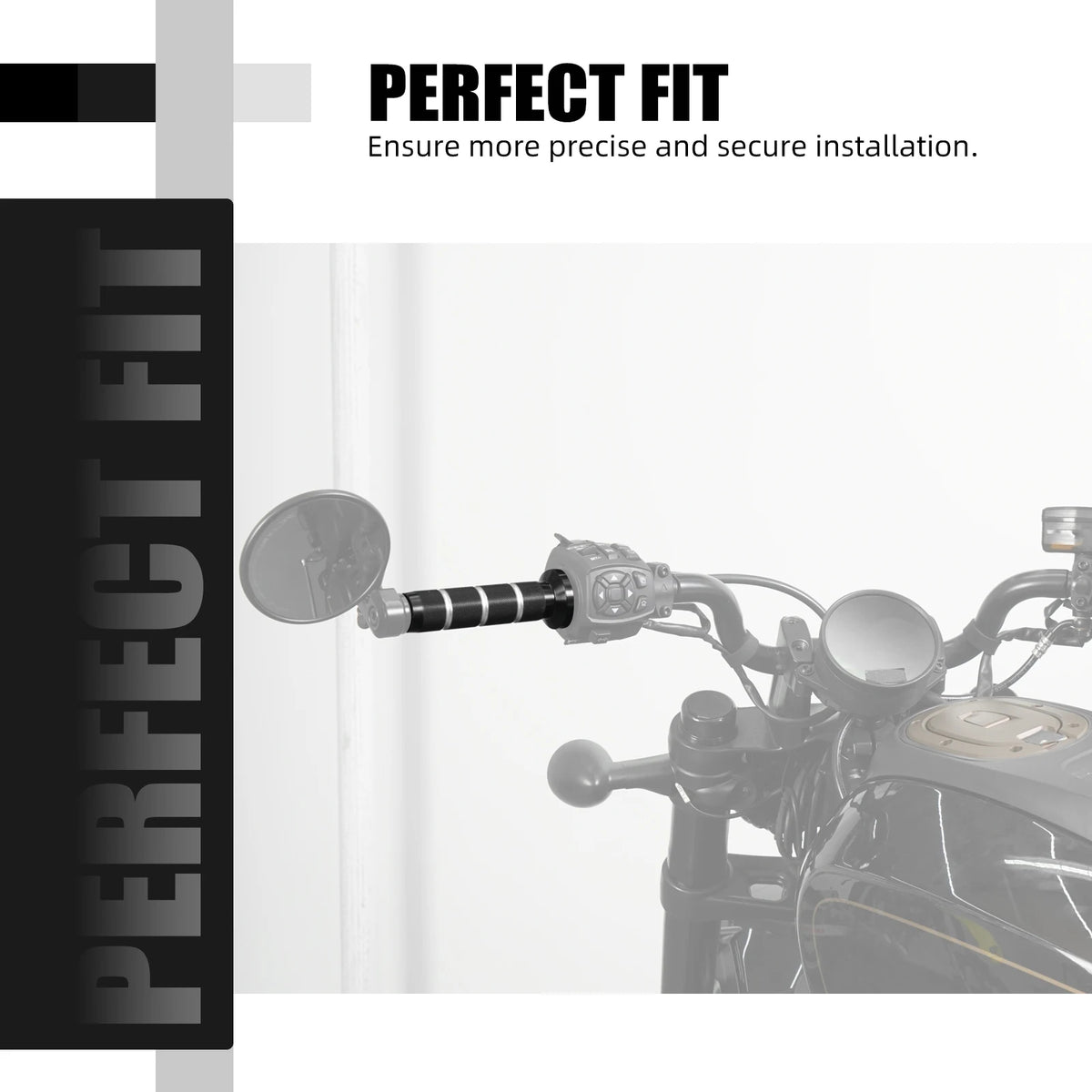 Poignées aluminium pour Harley Sportster S - vue 2