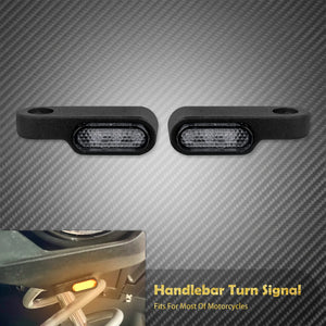 Clignotant LED Homologué E-Mark pour Guidon - Universel Harley-Davidson, BMW, Honda, Yamaha – photo 10/10