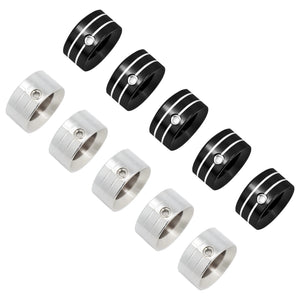 Caches de boulons de couronne pour Harley Sportster et Softail - vue 4
