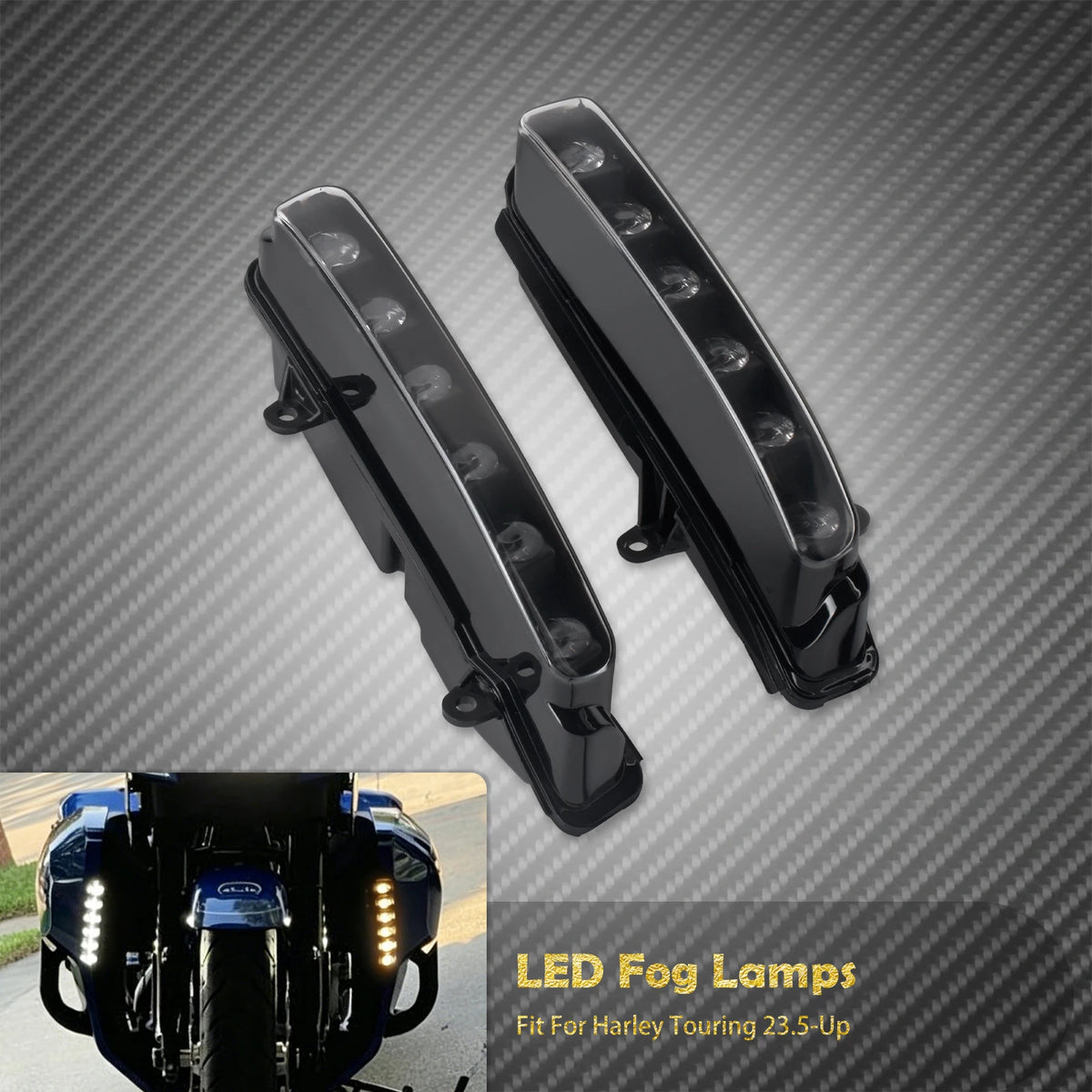 Fairing Lowers avec Clignotants LED / Feux de Jour Intégrés - Harley-Davidson Touring 2023-2025 – photo 7/7