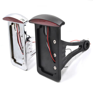 Support de plaque latéral avec feu LED pour Harley custom - vue 4