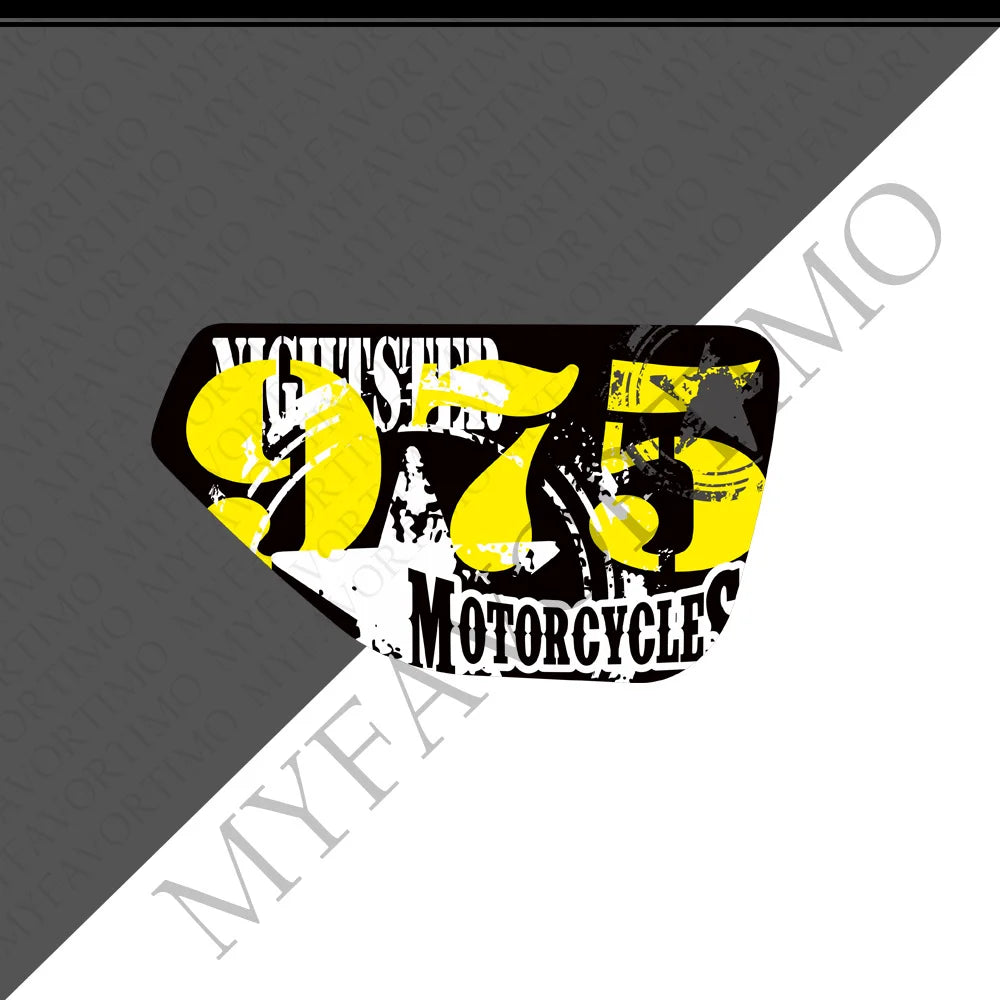 Autocollant décoratif sur réservoir de Harley Nightster - vue 12