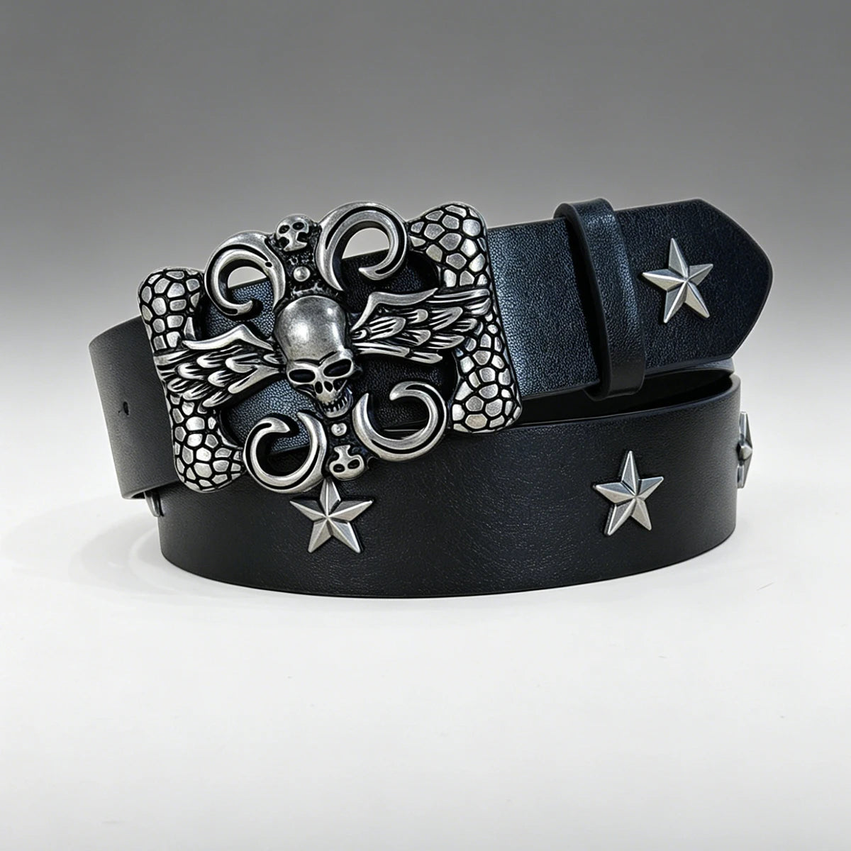 Ceinture simili cuir style rétro bohème rock - vue 3