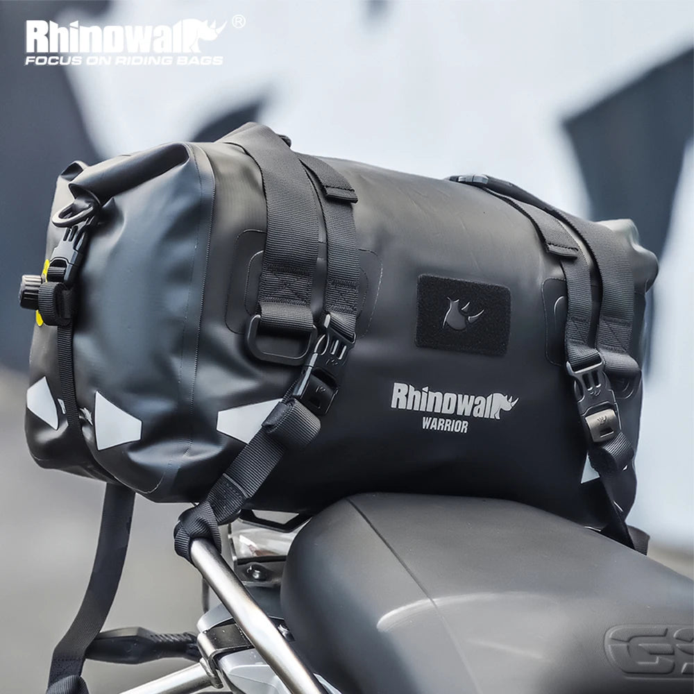Sac de voyage noir Rhinowalk pour moto - vue 1