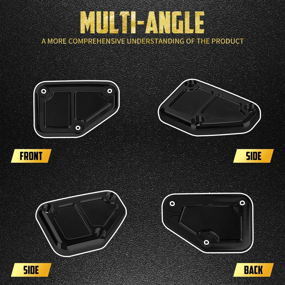 Cache maître-cylindre de frein avant pour Harley-Davidson Touring Street Glide, Road Glide, CVO 2023.5-2025 – photo 2/8