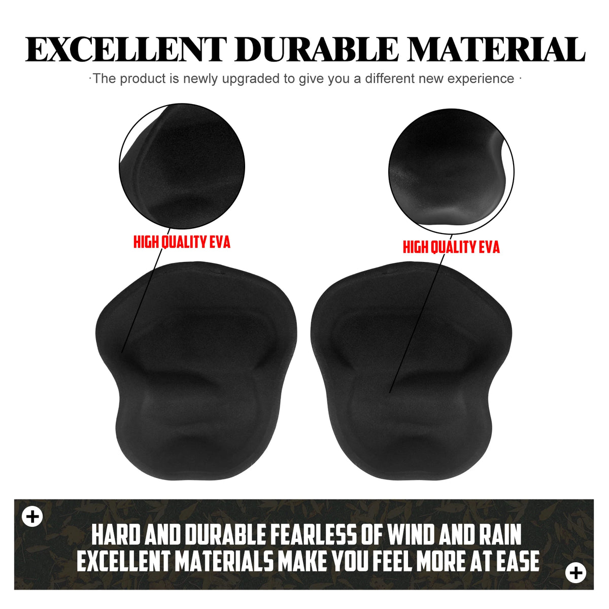 Doublures noires en feutrine pour vide-poches de carénage bas Harley-Davidson - vue 3