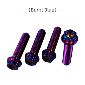 Boulons de Collier de Levier d'Embrayage Titane pour Harley Touring, Softail, Dyna – photo 10/12