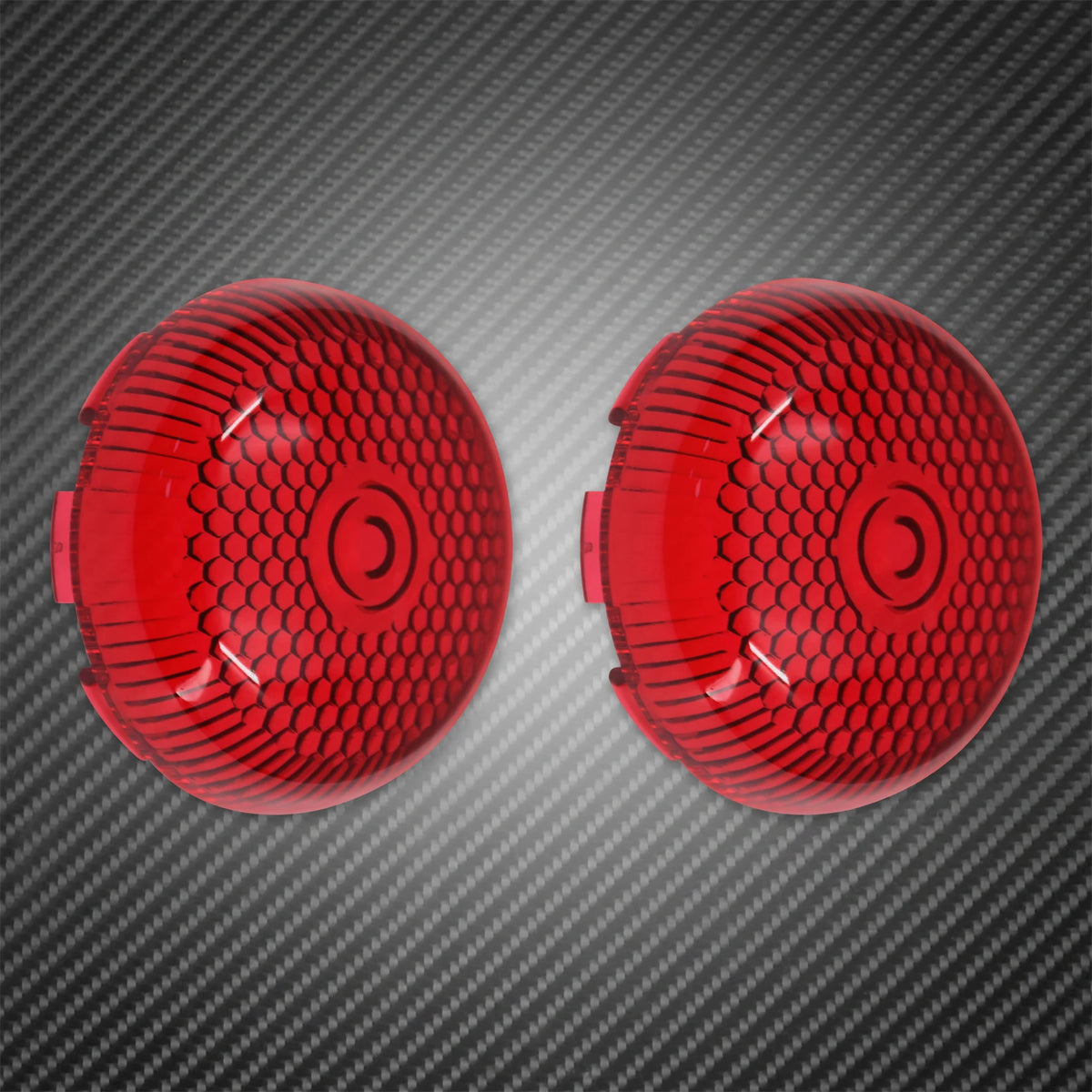 Lentilles de clignotant bullet pour Harley Touring Softail Dyna Sportster - vue 4