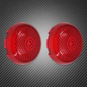 Lentilles de clignotant bullet pour Harley Touring Softail Dyna Sportster - vue 4