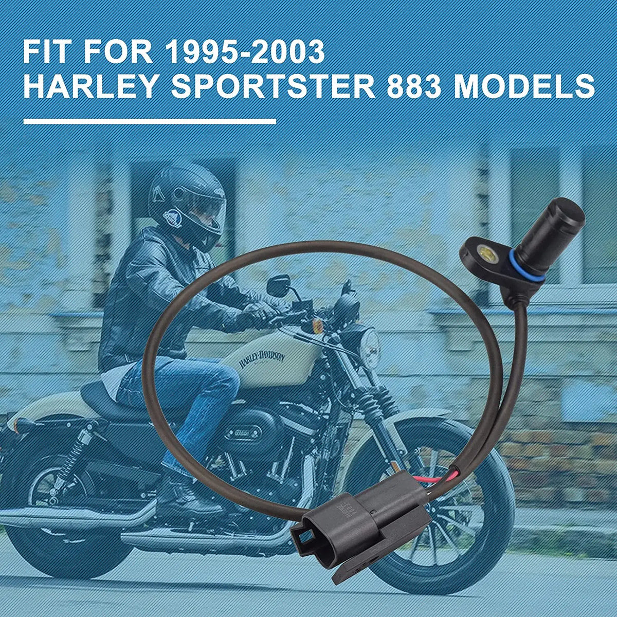 Capteur de vitesse de boîte pour Harley Sportster 883 et 1200 - vue 3
