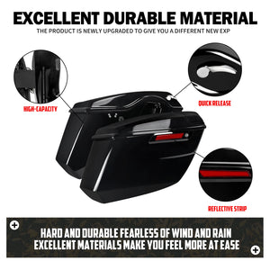 Sacoches Rigides Étanches - Harley-Davidson CVO Road Glide FLTRXSE 2023-2025, Street Glide FLHX 2024-2025 – photo 5/8