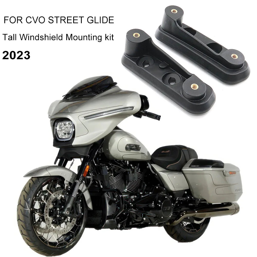 Kit de Fixation pour Pare-brise Haut pour Harley CVO Street Glide FLHXSE 2023-2024 – photo 1/7