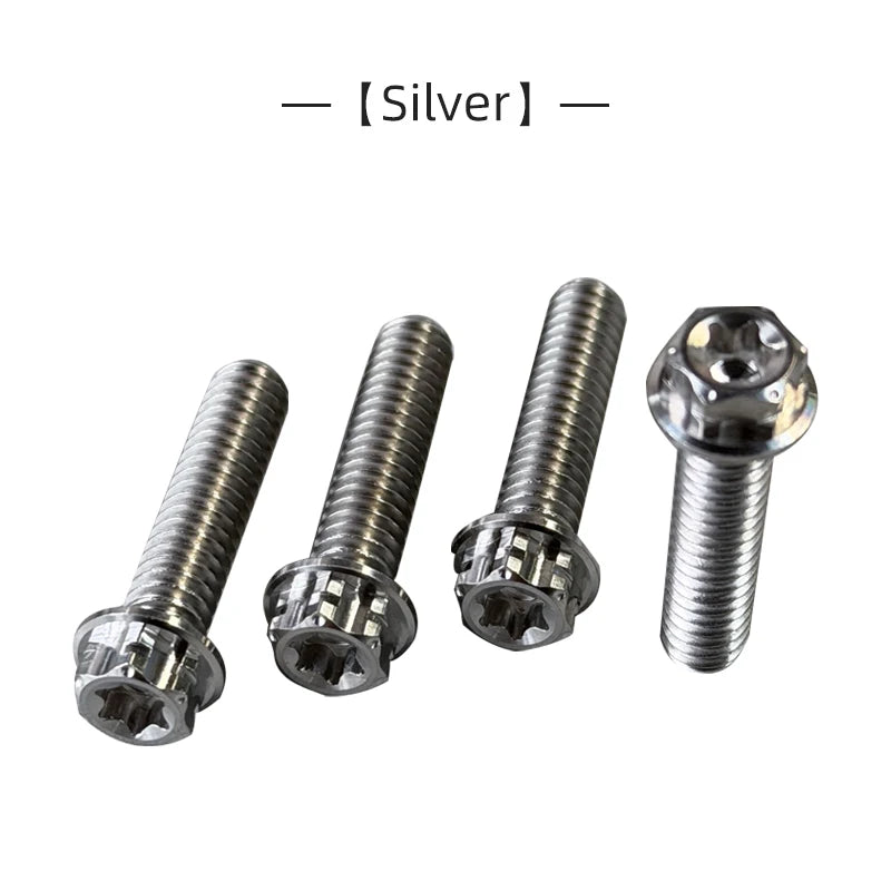Boulons de Collier de Levier d'Embrayage Titane pour Harley Touring, Softail, Dyna – photo 12/12
