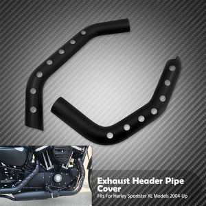 Caches Thermiques de Tubes d'Échappement (Heat Shield) - Harley-Davidson Sportster XL 2004-2022 – photo 7/7