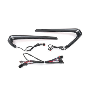 Feux LED de sacoches arrière « Tracer », rouge/fumé - Harley-Davidson Softail Low Rider ST 2022-2024 – photo 5/6