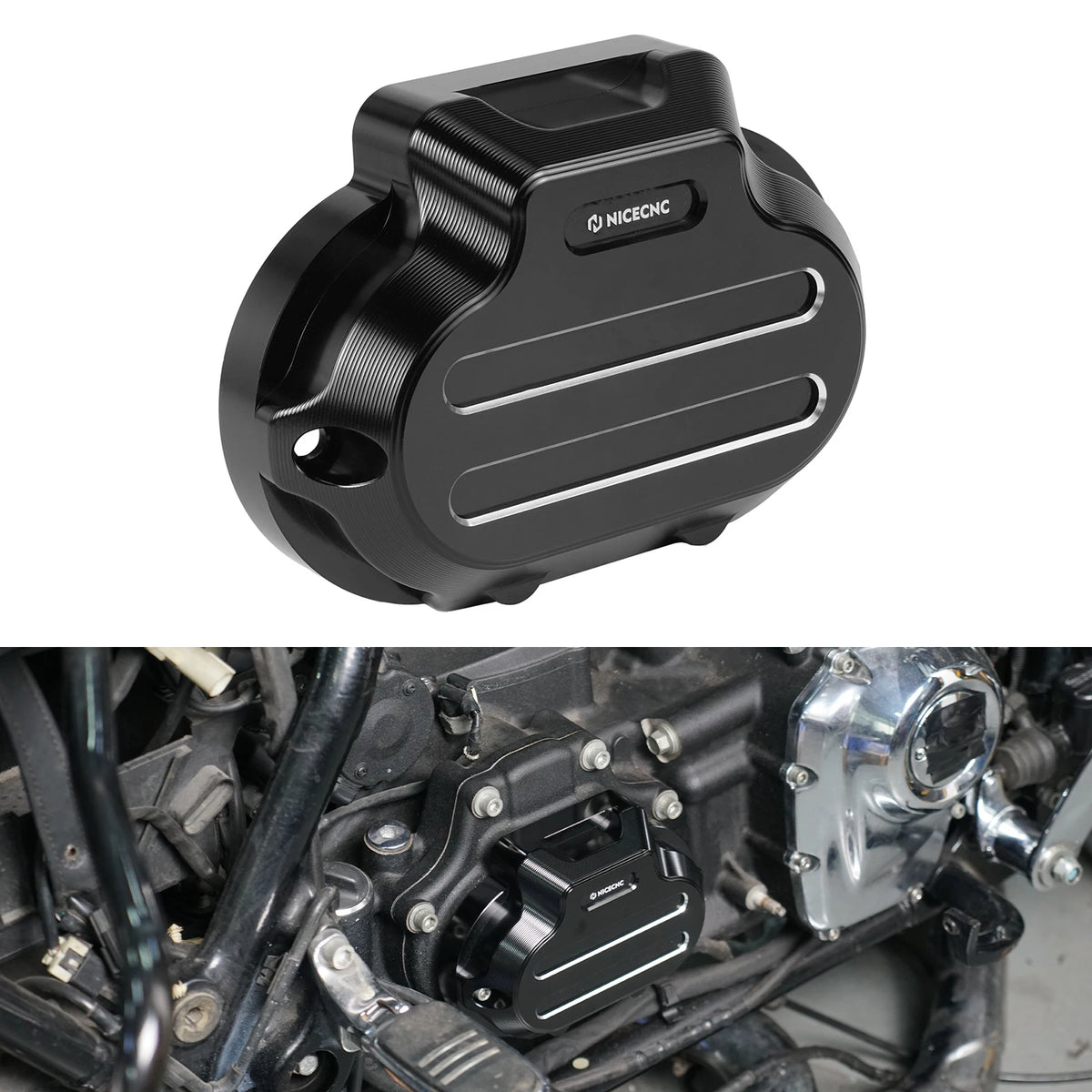 Couvercle latéral de boîte pour Harley Touring 2017-2020 - vue 6