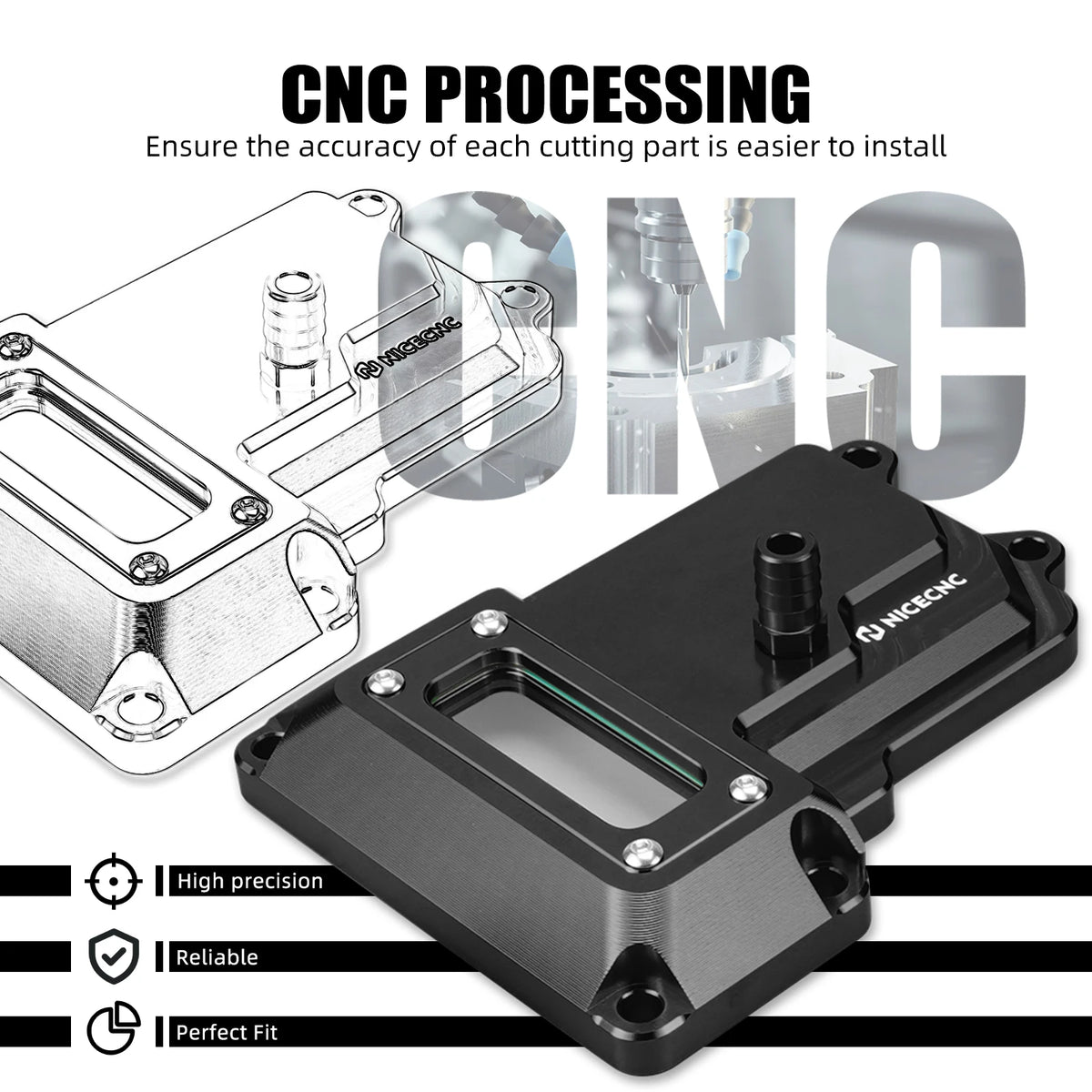 Cache Supérieur de Boîte de Vitesses Ventilé CNC pour Harley Street Glide, Road Glide, Road King – photo 5/8