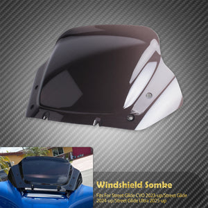 Pare-Brise Fairing 14" Fumé/Transparent - Harley-Davidson Touring Street Glide 2023-Up & Ultra 2025-Up – photo 8/8