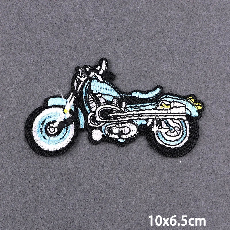 Écusson brodé Live To Ride motard punk à coudre ou repasser sur veste - vue 18