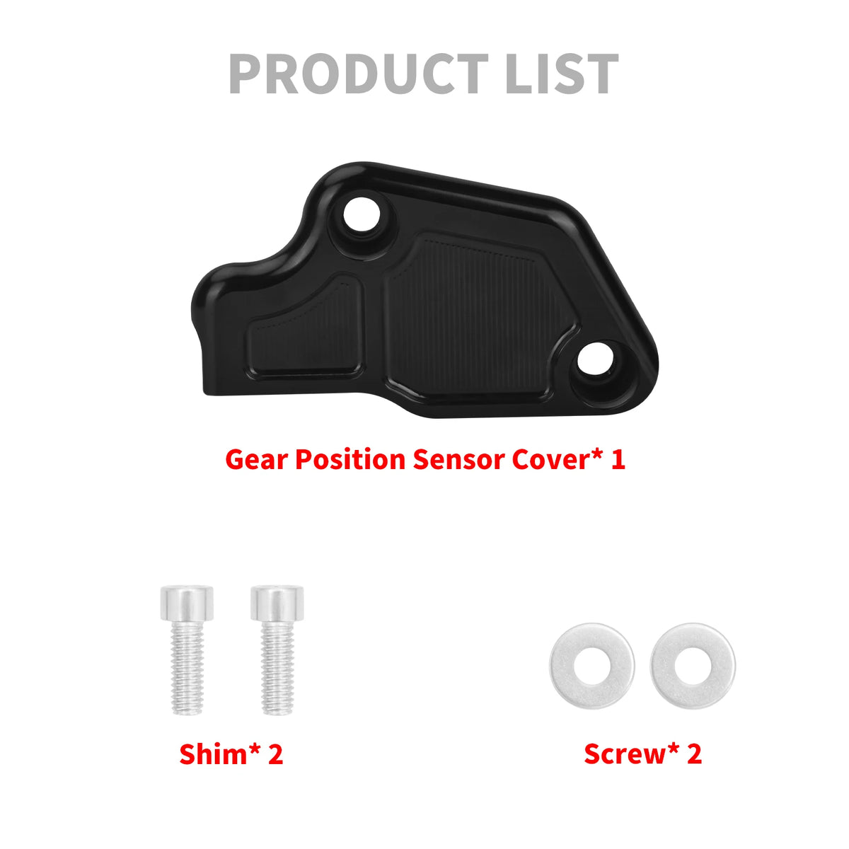 Cache de capteur de position de vitesse noir en aluminium pour Harley-Davidson - vue 6