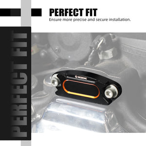 Cache d'Indicateur de Position de Vitesse (Gear Position Cover) Aluminium - Harley-Davidson Touring M8 2017-2019 – photo 6/9